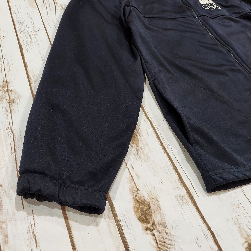 USA Olympic Navy Warmup Full Zip Jacket - Picture 5 of 13